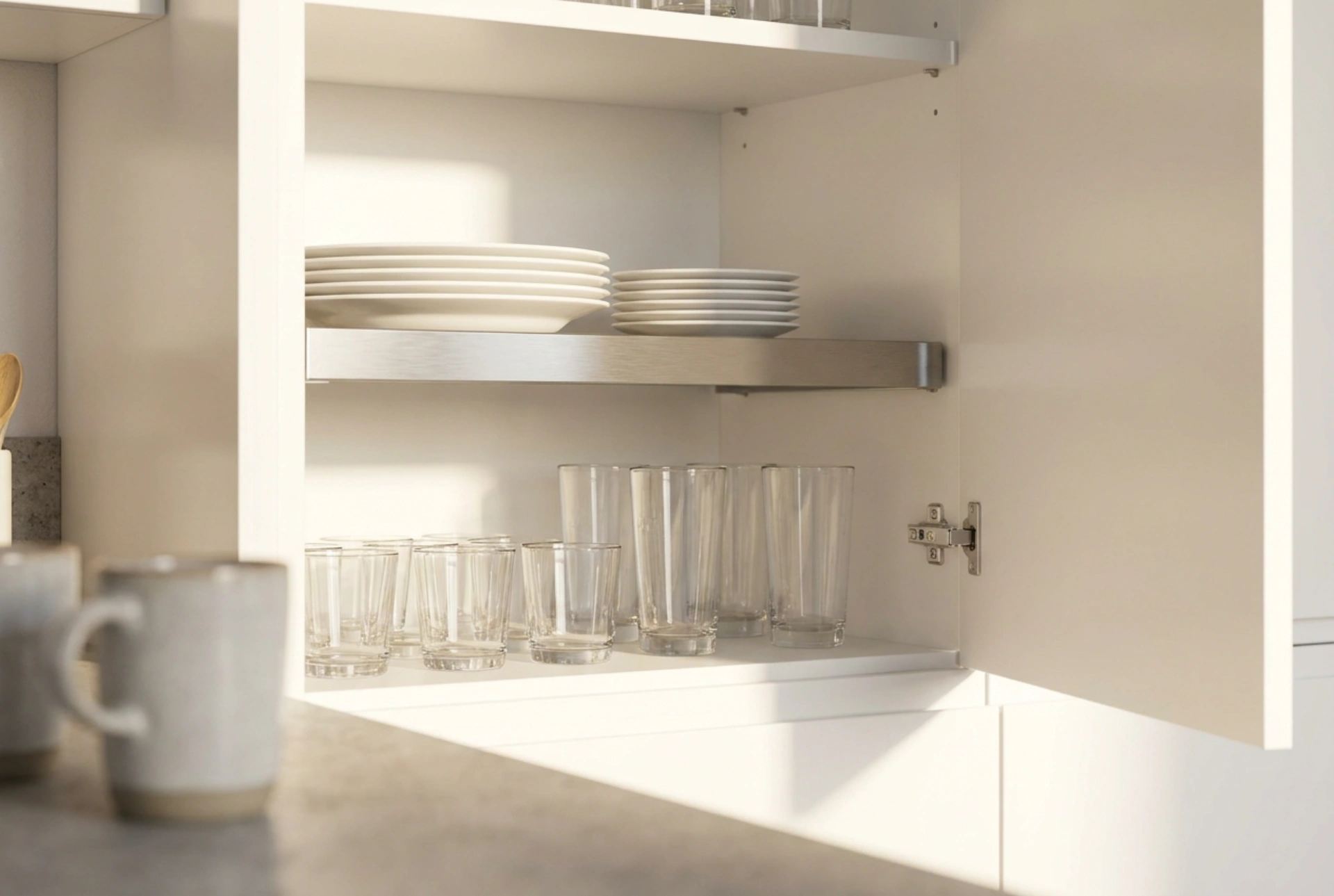 Hvordan en hyldeindsats skaber mere plads i skabet uden renovering