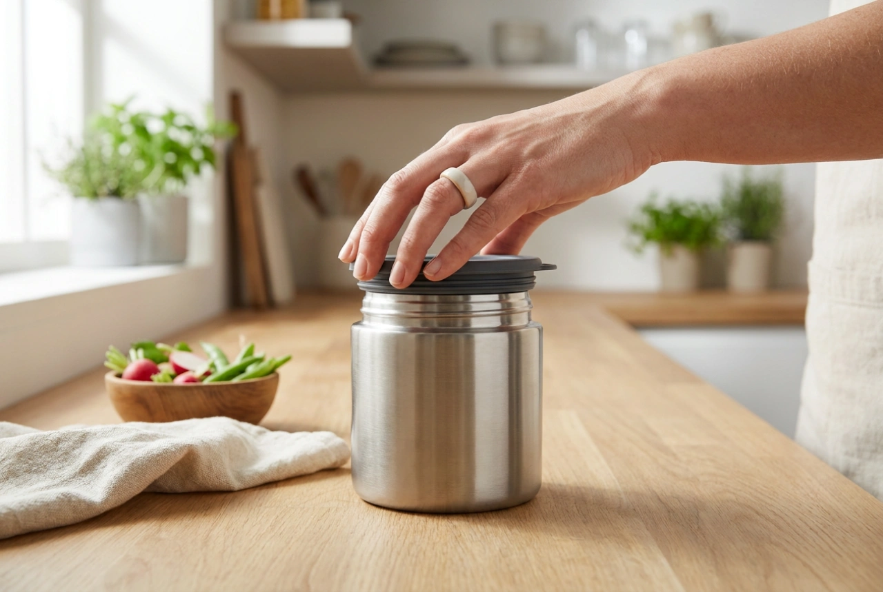 Sådan forbereder du en suppetermos til arbejde uden spild