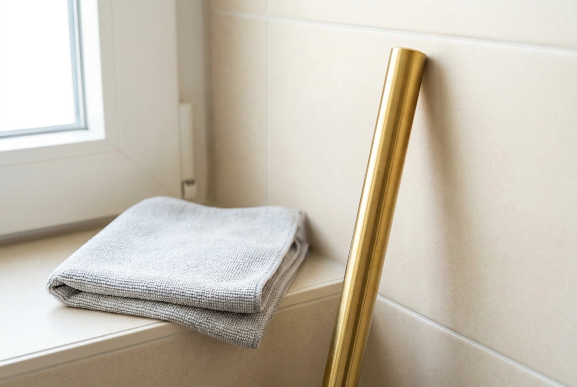 Sådan rengør du en toiletbørste i guld uden at miste glansen