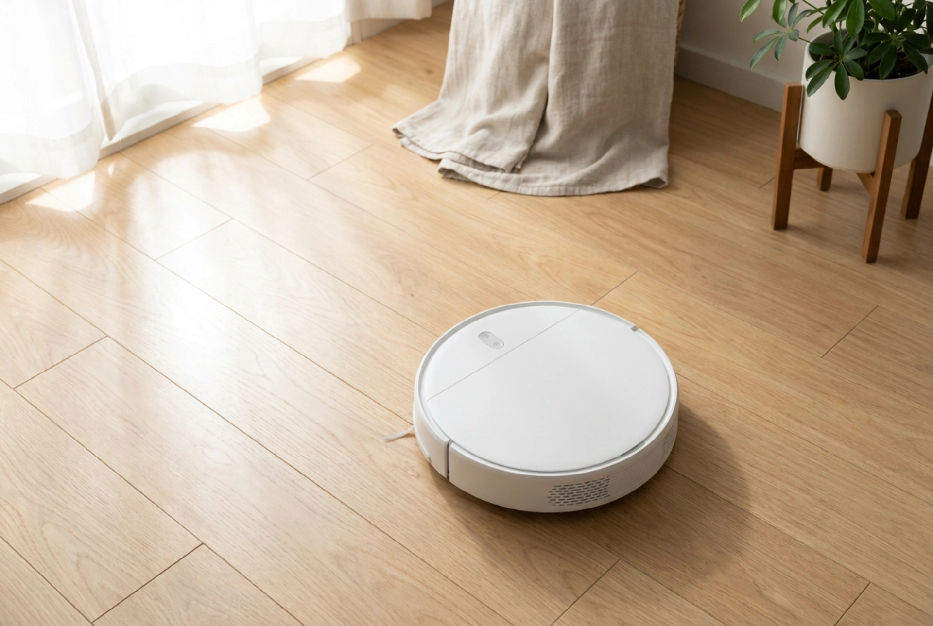Sådan indstiller du en robotstøvsuger med moppefunktion i lejligheden