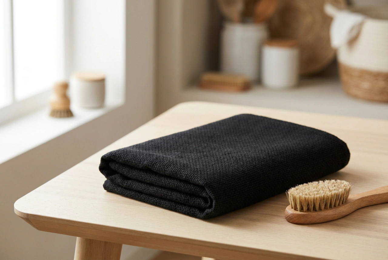 Sådan fjerner du antiperspirantpletter fra sort tøj