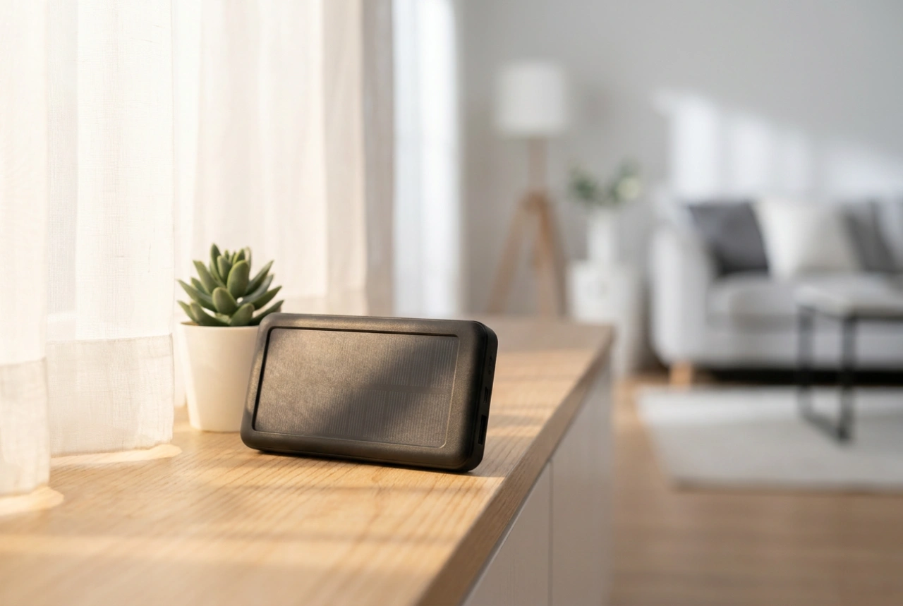 Sådan oplader du en solcelle-powerbank optimalt derhjemme