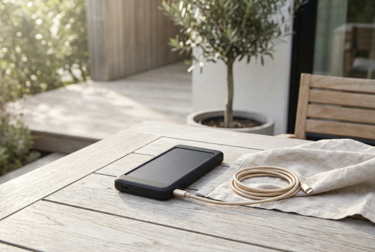 Den dokumenterede metode til optimal brug af solcelle-powerbanks