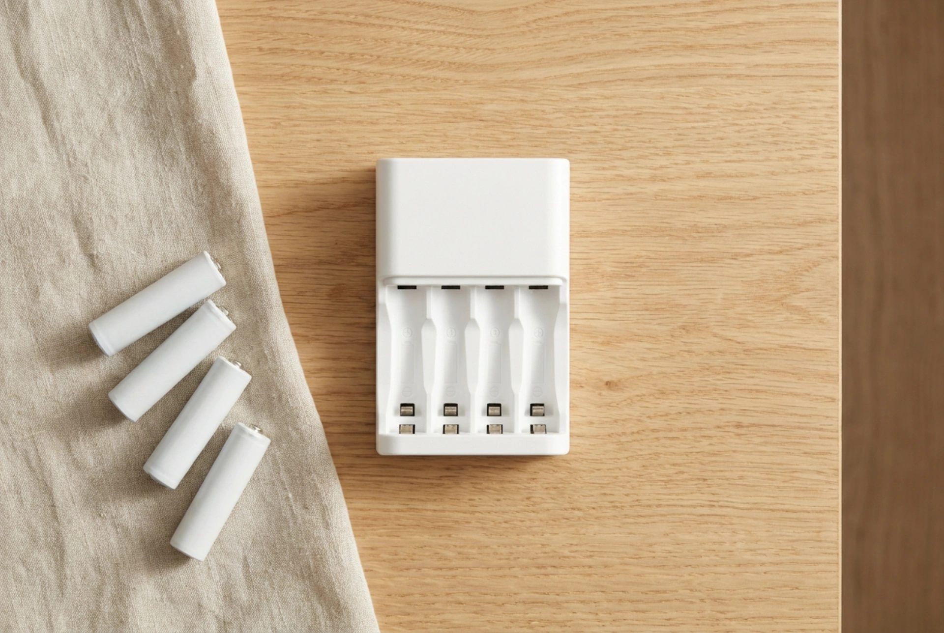 Sådan bruger du en AA-batterioplader korrekt i hjemmet