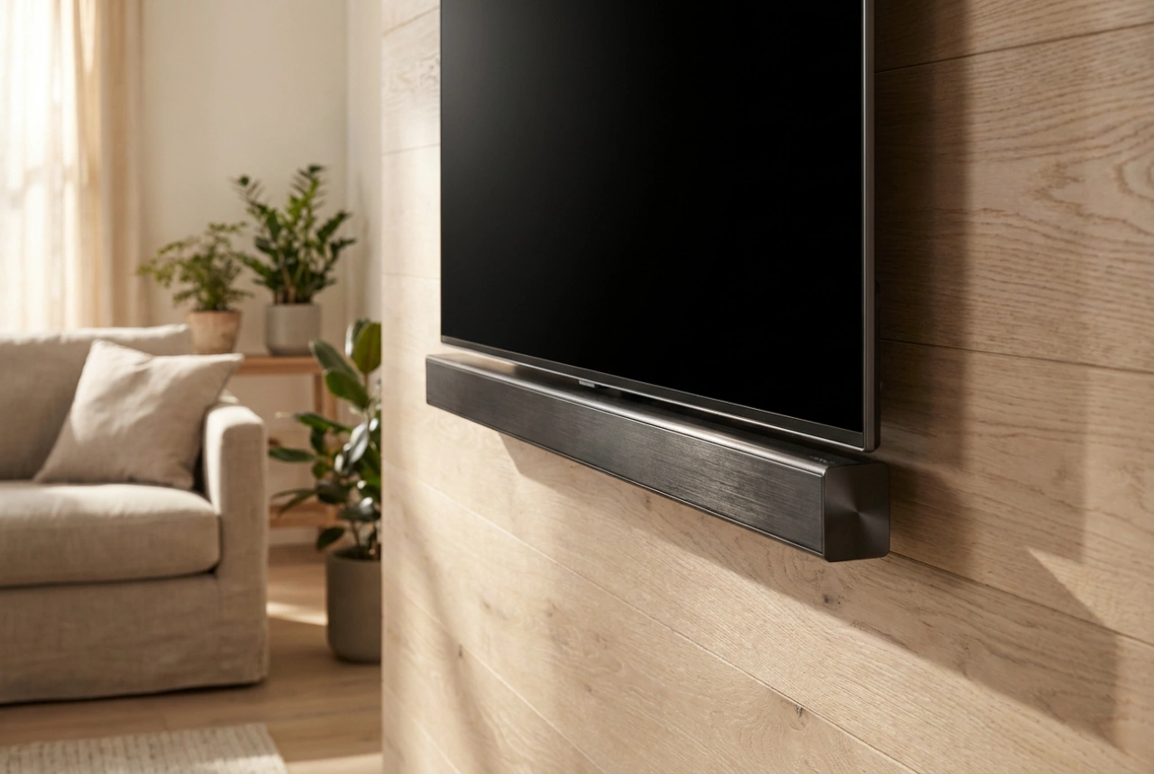 Sådan optimerer du lyden på et tv med integreret soundbar