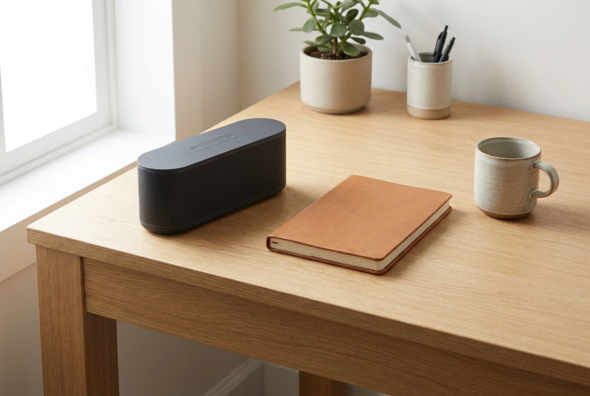 Sådan bruger du en Bluetooth-højttaler med mikrofon til opkald
