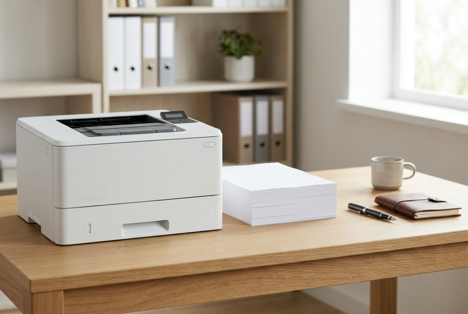 Laserprinter vs. blækprinter til dokumenter, billeder og økonomi