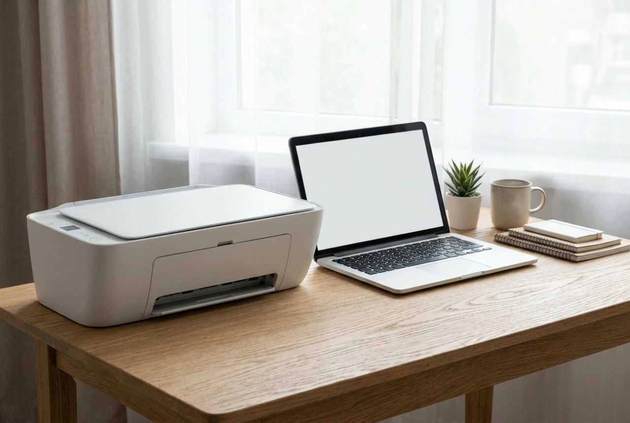 Sådan tilslutter du en Bluetooth-laserprinter til computer og telefon