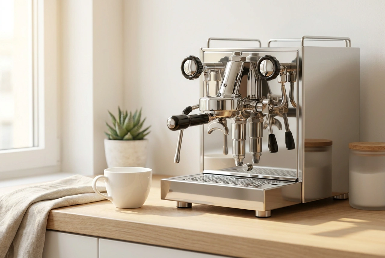 Praktisk rengøringsplan til kaffemaskinen på kontoret