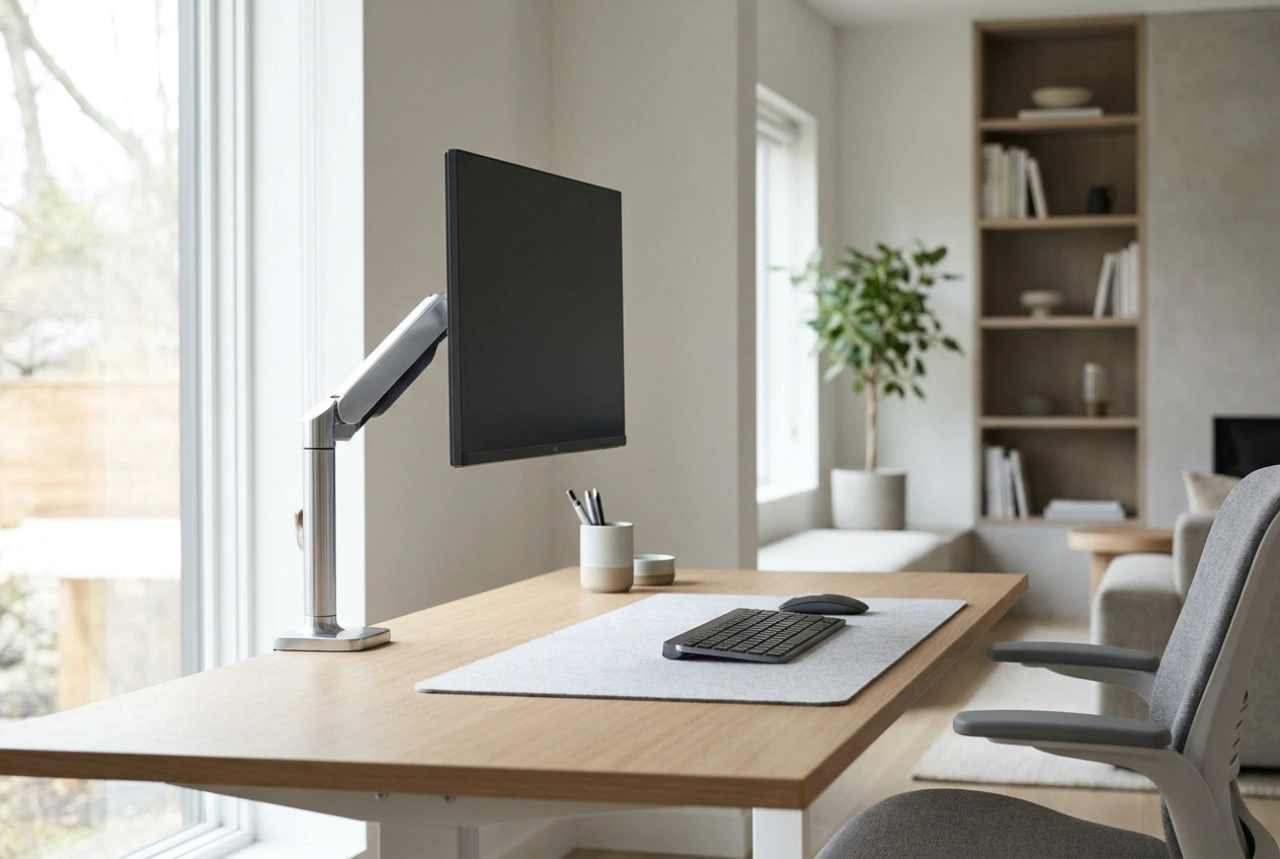 Vægbeslag til monitor: Ergonomi og sikker bæreevne