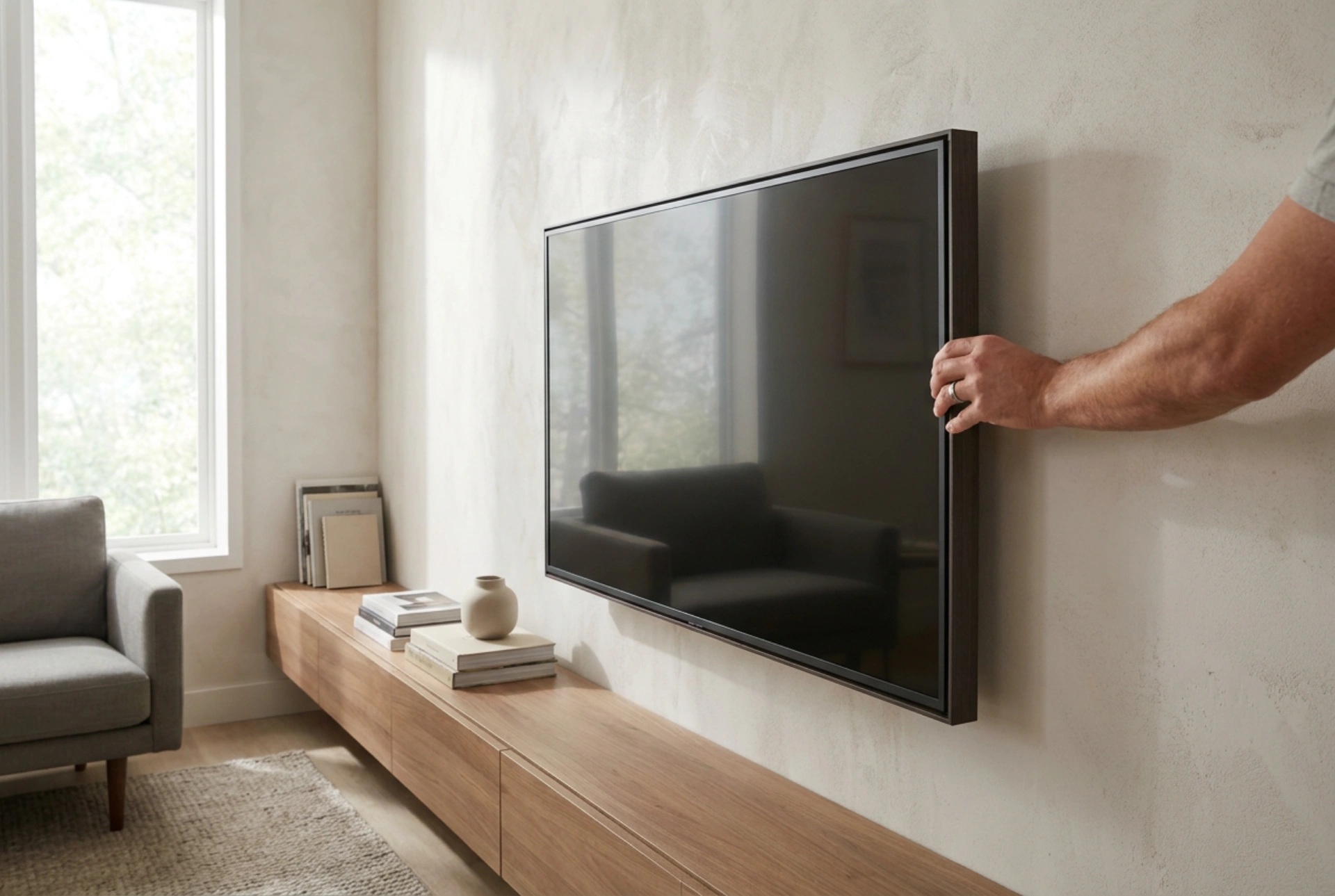 Hvornår et elektrisk tv-ophæng letter hverdagen
