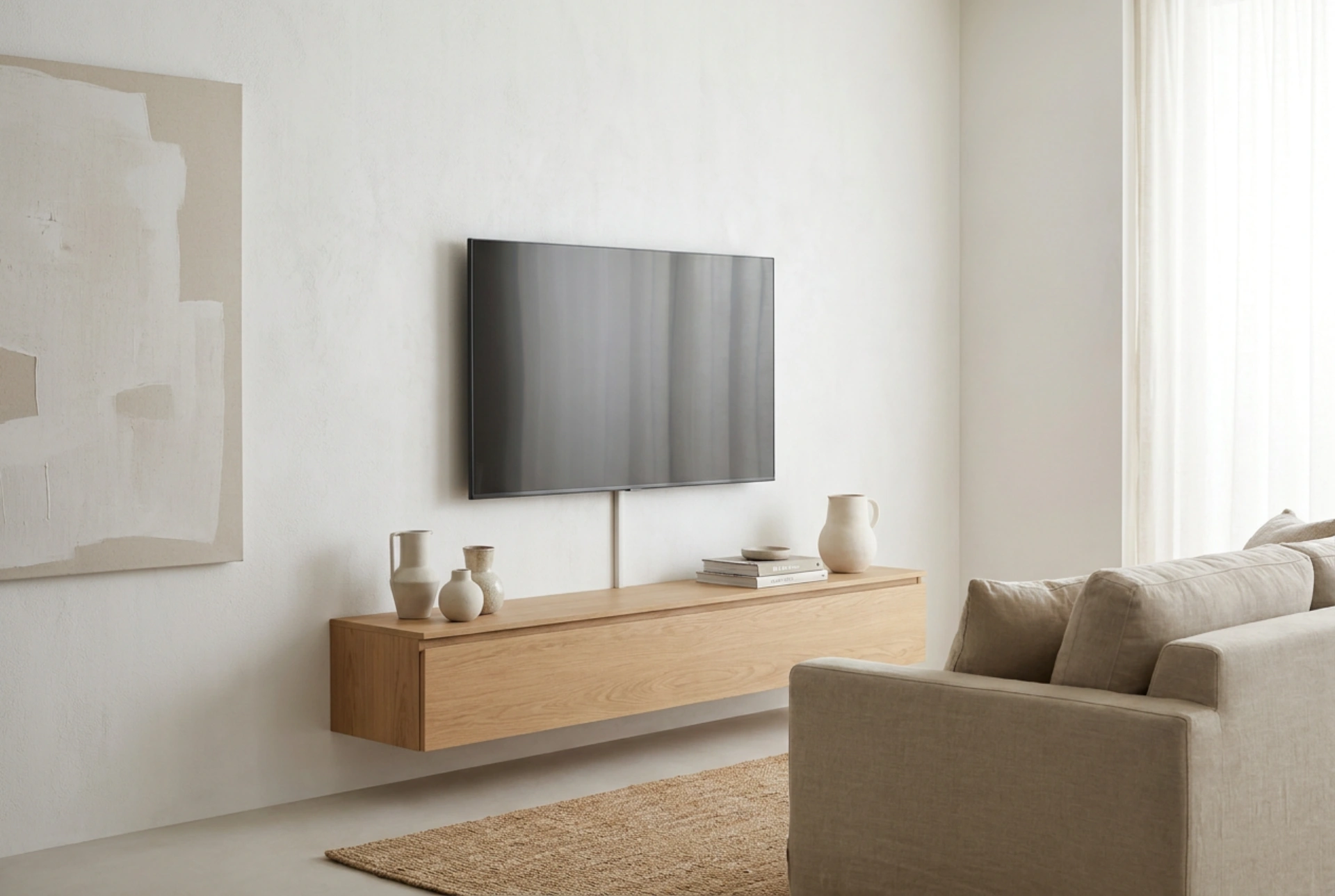 Sådan vælger du det rigtige vægbeslag til dit tv baseret på skærmstørrelsen