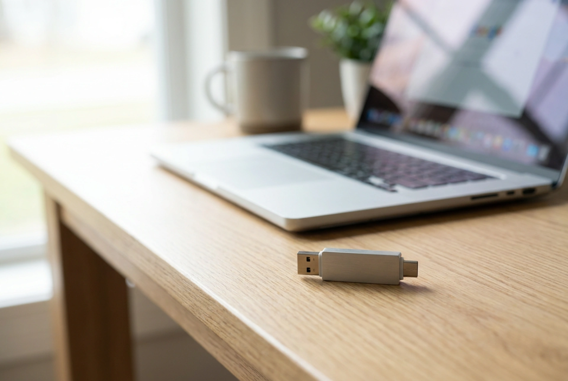 Dual USB-C og USB-A flashdrev som en effektiv bro mellem dine enheder
