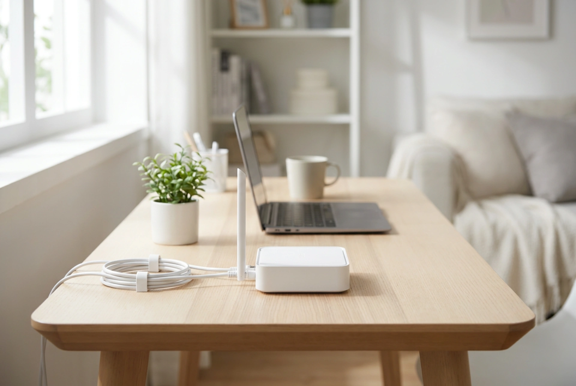 SIM-kort router med ekstern antenne og bedre LTE-signal
