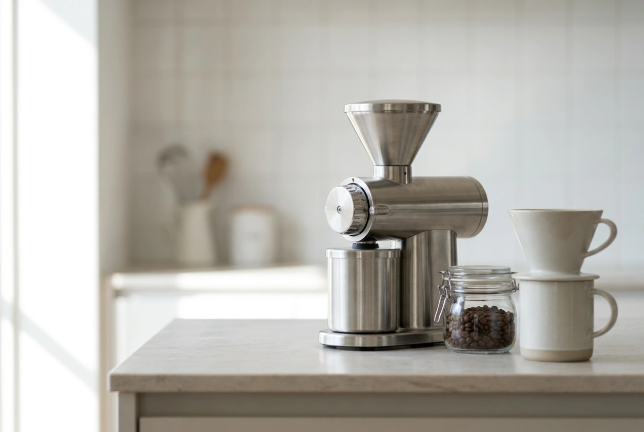 Sådan rengør du en filterkaffemaskine med indbygget kværn
