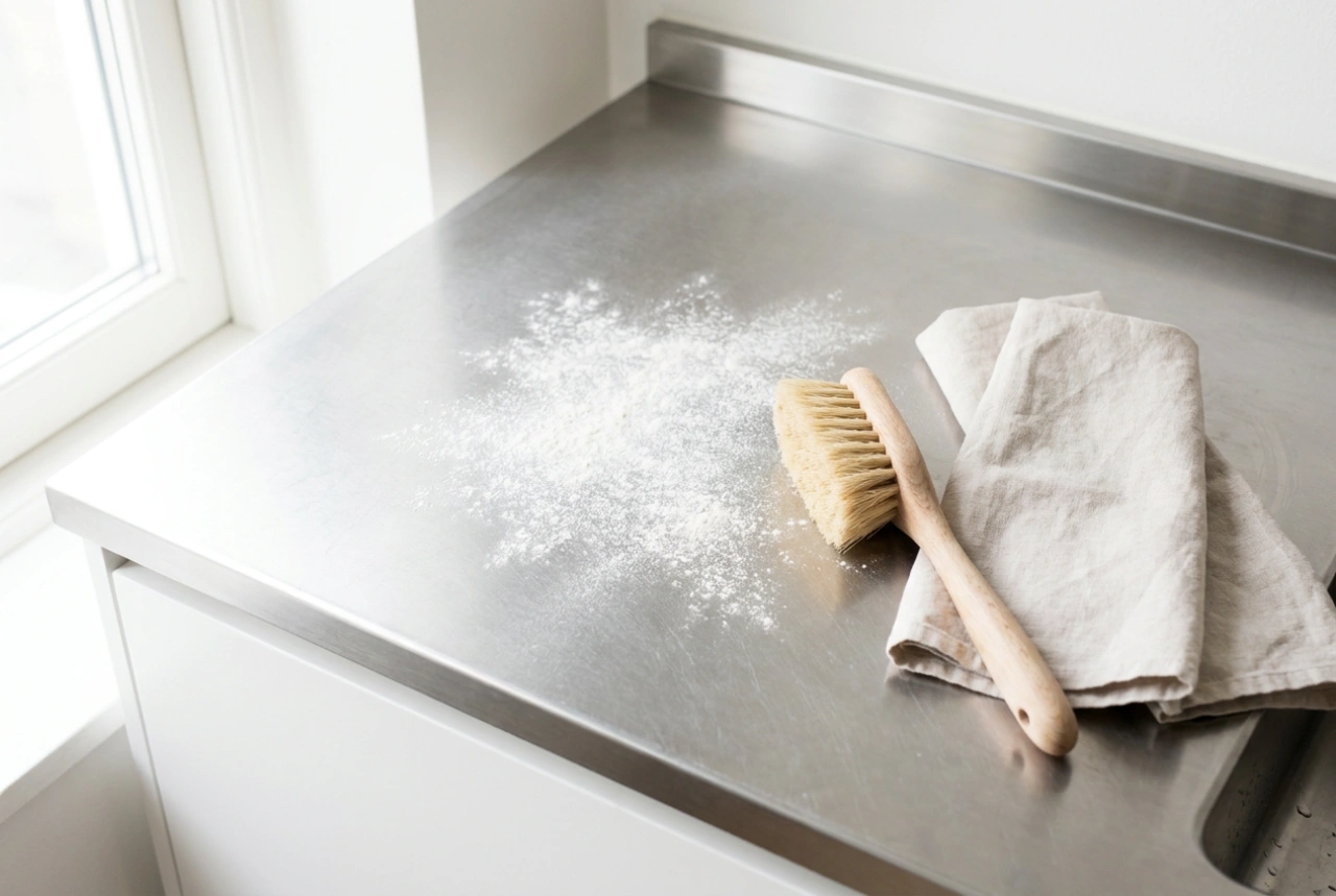 Sådan fjerner du melrester fra en pastamaskine