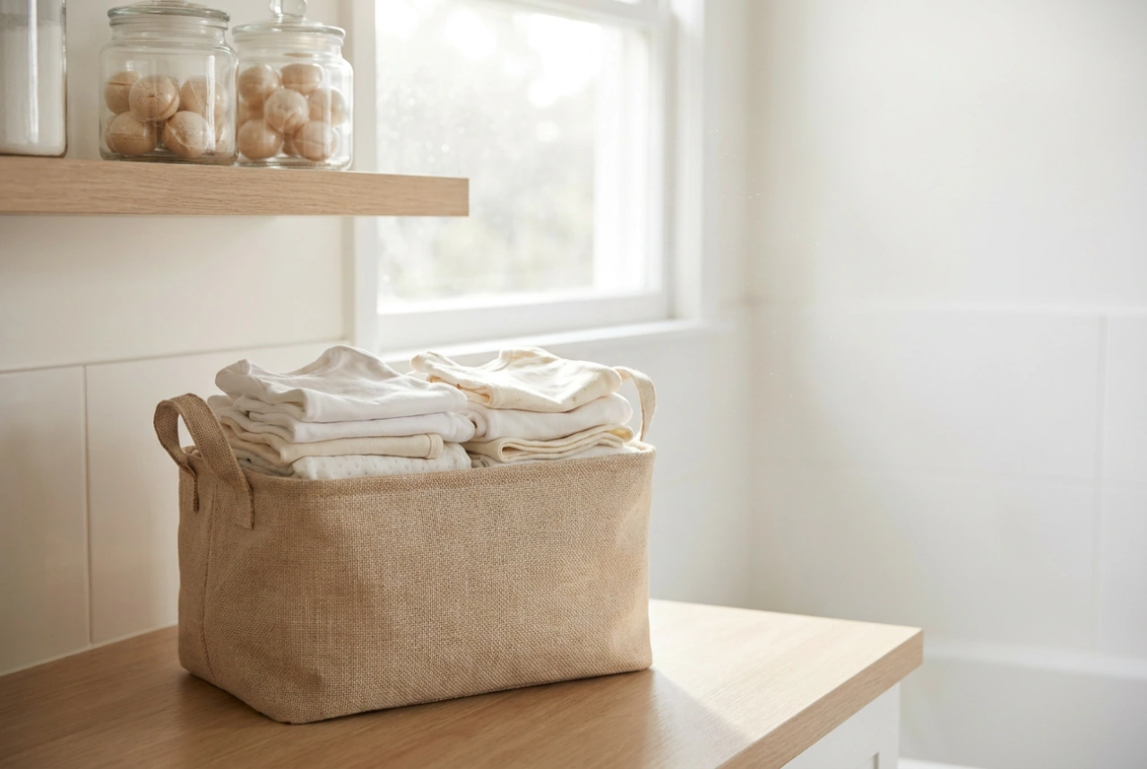 Organisering af babyens vasketøjskurv uden kaos