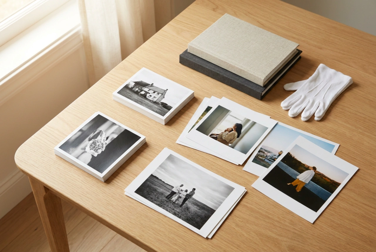 Sådan sorterer og organiserer du fotoprint i lommealbum uden kaos