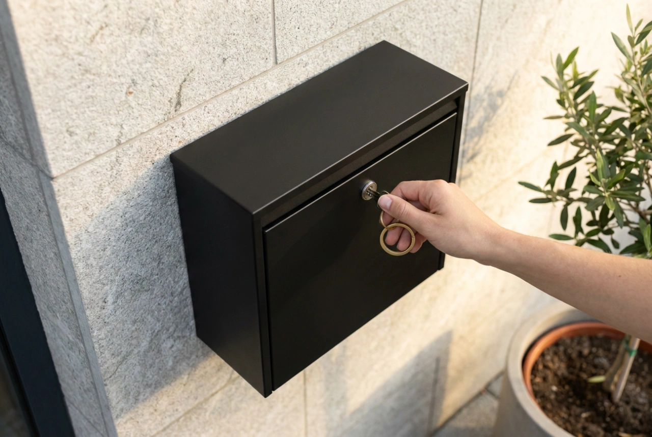 Sådan organiserer du tømning af postkassen på lågen