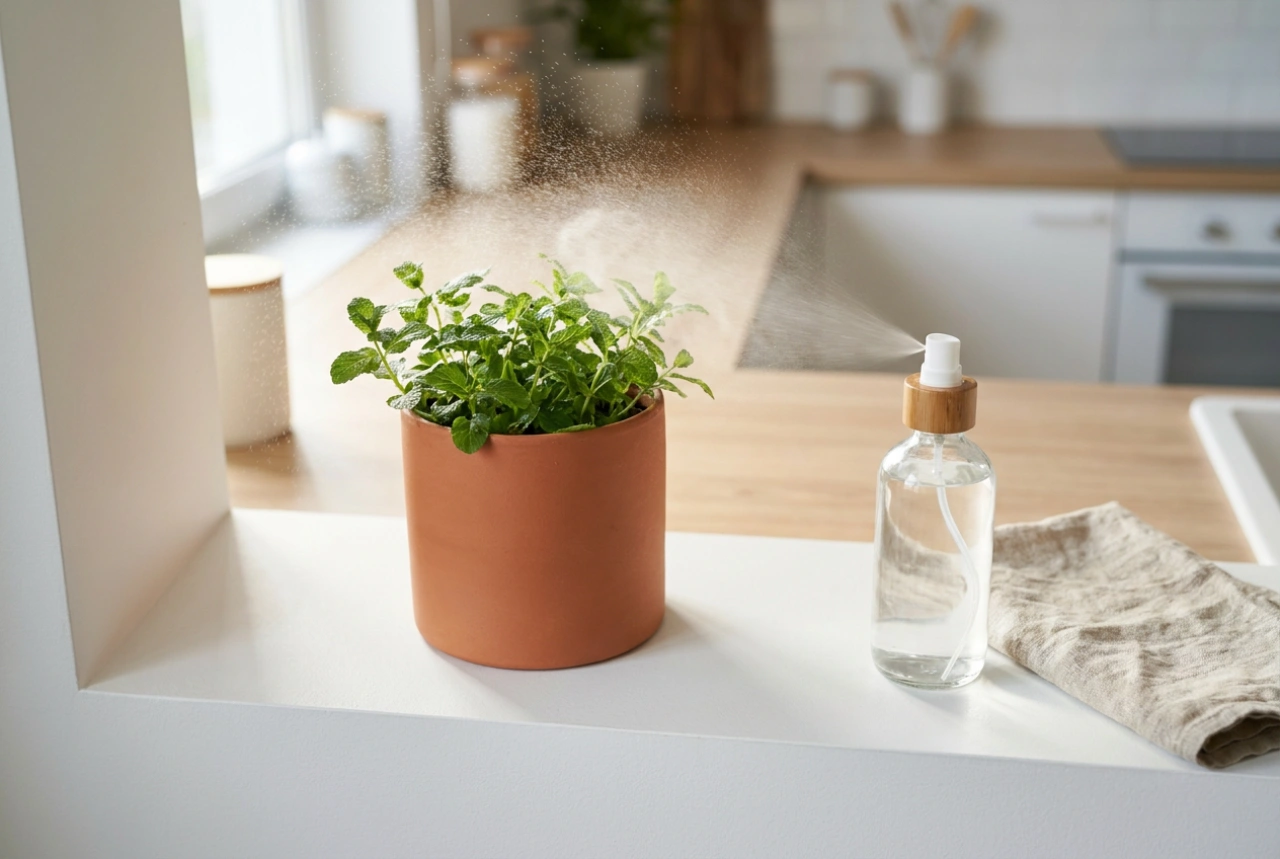 Sådan øger du luftfugtigheden for planter og beskytter dine vindueskarme