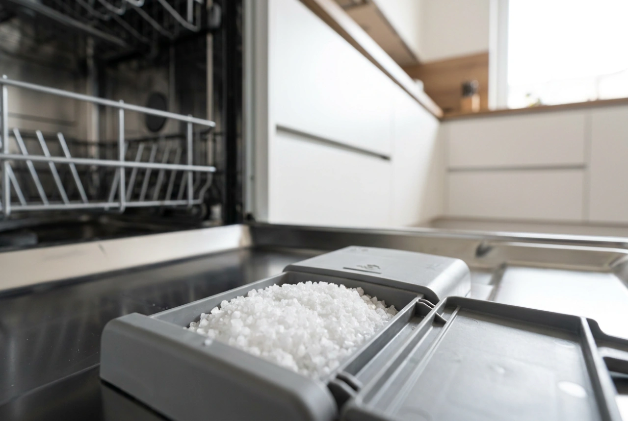 Hvad består opvaskesalt af og hvordan beskytter det maskinen mod kalk